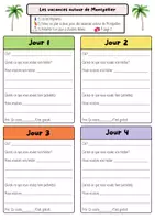 Vorschau - Arbeitsblätter - AB - Les vacances autour de Montpellier (Landeskunde) - Seite 2