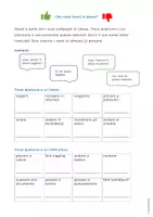 Vorschau - Arbeitsblätter - Trova qualcuno a cui (non) piace (tempo libero) - Deckblatt