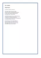 Vorschau - Test - Klassenarbeit Gedichtanalyse – „Muttertraum“ von Hans Christian Andersen (inkl. Erwartungshorizont) - Seite 2