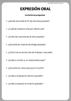 Vista previa - Hojas de trabajo - lectura presente ser y estar indefinido - página 2