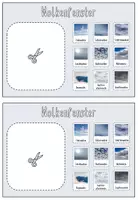Vorschau - Mal- und Bastelvorlagen - Bastelvorlage: Wolkenfenster (Wolken/Himmel/beobachten/Naturphänomene/Wetter) - Seite 2