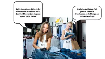 Vorschau - Präsentationen/Tafelbilder - PPP Die Reise der Jeans - Seite 1