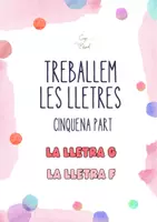 Vista previa - Hojas de trabajo - Treballem les lletres G i F (cinquena part) - página 1