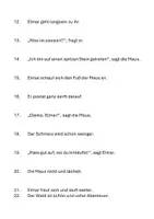 Vorschau - Text - Lesestreifen Lesegeschichte au - Seite 1
