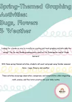 Vista previa - Unidades / Secuencias / Situaciones de Aprendizaje - Spring Counting & Graphing: Bugs, Flowers & Weather - página 1