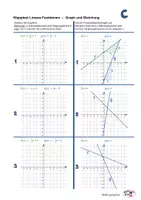 Vorschau - Arbeitsblätter - Klapptests Lineare Funktionen Graph und Gleichung - Seite 2