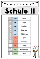 Vorschau - Spiele - Spielerisches Wortschatzmaterial: Schule II (DaZ/DaF) - Seite 2