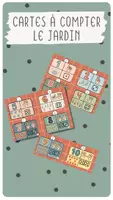 Aperçu - Apprentissages en autonomie - 🌱 Cartes à compter – Le Jardin - Page de couverture