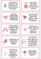 Vorschau - Bildkarten - Motivationskärtchen zur Prüfungsvorbereitung – für Fachabitur Gesundheit / Abschlussprüfung - Seite 1