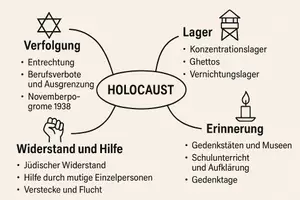 Vorschau - Arbeitsblätter - AB mit Fragen zum Thema "Holocaust" + Lösungsblatt + Mindmap + Infografik - Seite 2