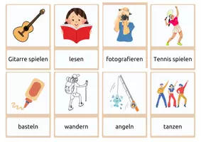 Προεπισκόπηση - Flashcards - Meine Freizeit - Σελίδα 1