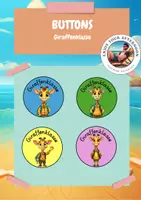 Vorschau - Bildkarten - Buttons Giraffenklasse EnjoyYourAfternoon - Deckblatt