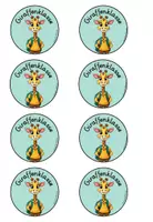 Vorschau - Bildkarten - Buttons Giraffenklasse EnjoyYourAfternoon - Seite 2