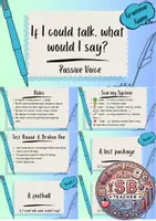 Vorschau - Spiele - Passive Voice Game: If I could talk, what would I say? - Deckblatt