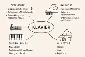 Vorschau - Arbeitsblätter - Lernposter + Arbeitsblatt "Klavier" + Onlineübung & MP3 + Mindmap + Infografiken - Seite 3