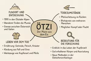Vorschau - Arbeitsblätter - Lernposter + Arbeitsblatt "Ötzi" + Onlineübung & MP3 + Mindmap + Infografiken - Seite 3