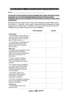 Vorschau - Arbeitsblätter - How to Analyze a Film / Writing a Film Analysis (Checklist / Feedback) - Seite 3