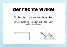 Vorschau - Poster - Merkplakate: rechter Winkel, senkrechte & parallele Geraden - Seite 2