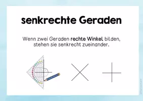 Vorschau - Poster - Merkplakate: rechter Winkel, senkrechte & parallele Geraden - Seite 3