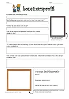 förhandsvisning - ART: Skapa en konstnärsprofil (PDF) - försättsblad