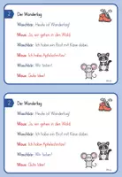 Vorschau - Aufgabenkarten - Materialpaket Dialoggeschichten Maus und Waschbär Niveau 1-3 (Klasse 1 und 2) - Seite 3
