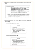 Vorschau - Arbeitsblätter - Writing a comment / Commenting (Method Sheet with Language Support / EF - Q1 - Q2) - Seite 2