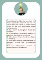Vorschau - Arbeitsblätter - Lerntheke Rechtecke zeichnen - Seite 1