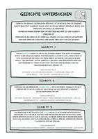 Vorschau - Poster - Gedichte untersuchen Sek I - Deckblatt