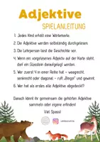 Vorschau - Arbeitsblätter - Wortarten: Adjektive Lernspiel - Wer hört es zuerst? - Seite 1