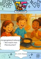 Vorschau - Arbeitsblätter - Materialpaket: 🥞 Vorgangsbeschreibung – Schritt für Schritt zum Erfolg - Deckblatt
