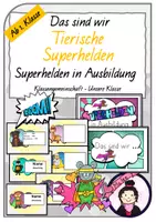 Vorschau - Präsentationen/Tafelbilder - Das sind wir | Unsere Klasse | Klassengemeinschaft (editierbar) - Deckblatt