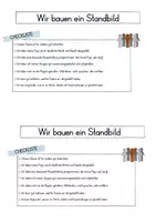 Vorschau - Arbeitsblätter - Checkliste „Standbild bauen“ - Seite 1