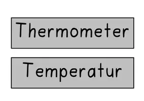 Vorschau - Arbeitsblätter - Wetter: Aufbau Thermometer (Begriffserklärungen, Tafelmaterial) - Seite 2