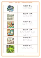 anteprima - Esercizi - GEOGRAFIA CON LA CAA GLI SPAZI DELLA CASA - Pagina 3