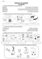 anteprima - Esercizi - Scienze classe seconda e terza primaria - Pagina di copertina
