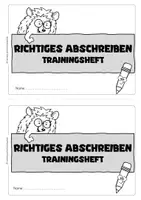 Vorschau - Arbeitsblätter - Abschreibtraining – Wörter und Sätze sicher schreiben (A5-Aufgabenheft) - Seite 3