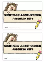 Vorschau - Arbeitsblätter - Abschreibtraining – differenzierte Schreibaufträge fürs Schulheft (A5-Aufgabenheft) - Seite 2