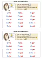Vorschau - Arbeitsblätter - Abschreibtraining – differenzierte Schreibaufträge fürs Schulheft (A5-Aufgabenheft) - Seite 3