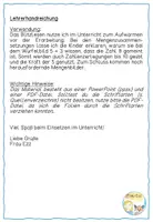 Vorschau - Präsentationen/Tafelbilder - Blitzlesen - Mengen bis 10 - Würfelbilder - Seite 1