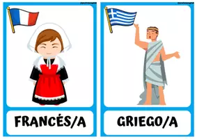 Aperçu - Cartes / Images - Flashcards des nationalités en espagnol! - Page 3