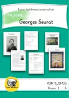Vorschau - Unterrichtsreihen - Malen wie Georges Seurat - Kunst fachfremd - Deckblatt