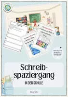 Vorschau - Anderer Materialtyp - Schreibspaziergang: In der Schule - Deckblatt