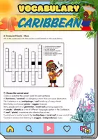 Vorschau - Arbeitsblätter - Vocabulary work Caribbean - Grade 9 - Seite 2