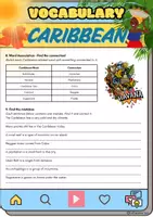 Vorschau - Arbeitsblätter - Vocabulary work Caribbean - Grade 9 - Seite 3