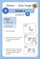 Vorschau - Stationenlernen - Die Sinn - Auge - Experimente zum Sehen - Seite 2