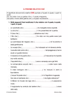 anteprima - Esercizi - IL PRONOME RELATIVO - Pagina 2