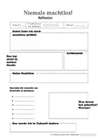 Vorschau - Arbeitsblätter - Emotionale Selbstwirksamkeit - Mitmachtagebuch - Seite 2