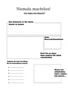 Vorschau - Arbeitsblätter - Emotionale Selbstwirksamkeit - Mitmachtagebuch - Seite 1