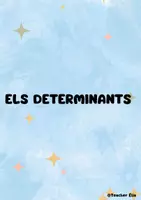 Vista previa - Refuerzo / NEE / Materiales de apoyo - Els determinants - Portada