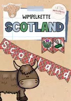 Vorschau - Mal- und Bastelvorlagen - Scotland | Wimpelkette | Tafelkarten - Deckblatt